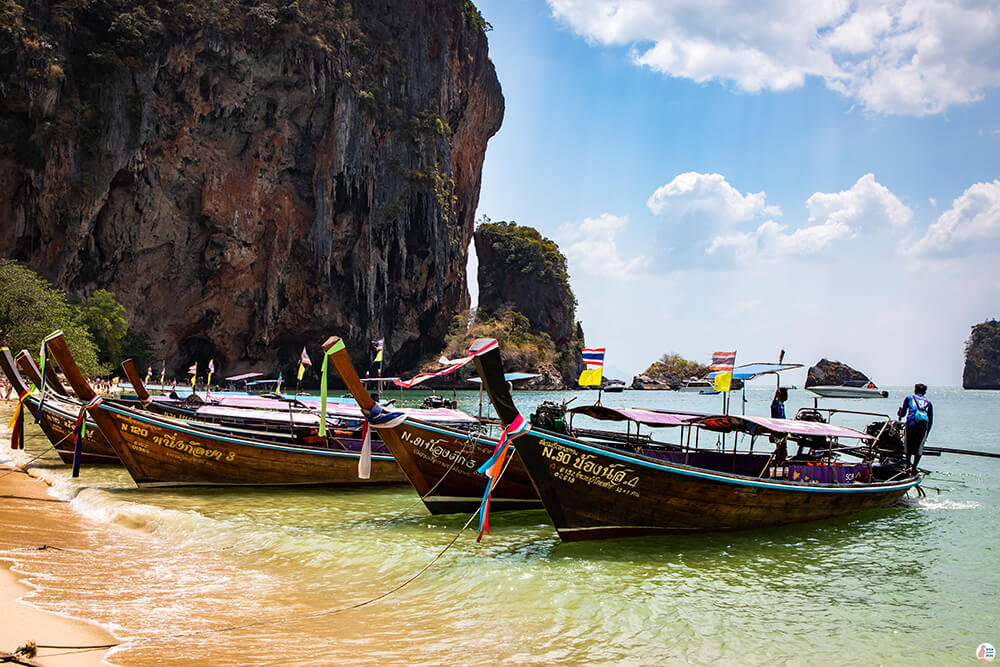  Four Islands Tour: Phra Nang Beach, Railay Bay, Krabi, Thailand