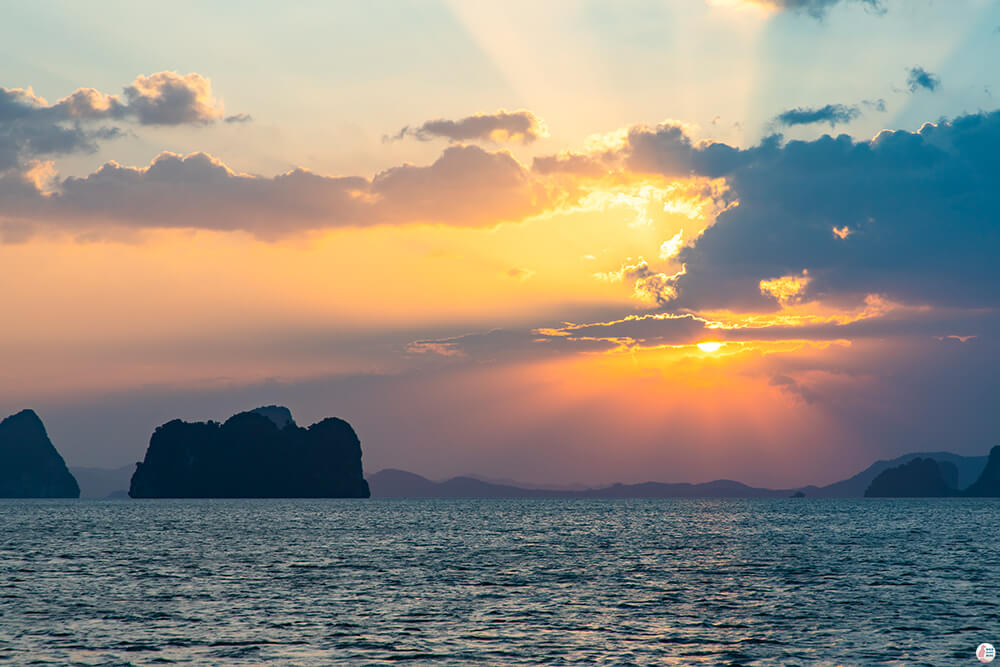 Sunset Cruise Towards the Hong Islands, Than Bok Khorani National Park, Krabi, Thailand