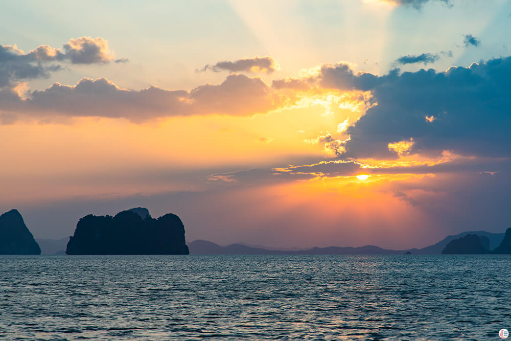 Sunset Cruise Towards the Hong Islands, Than Bok Khorani National Park, Krabi, Thailand