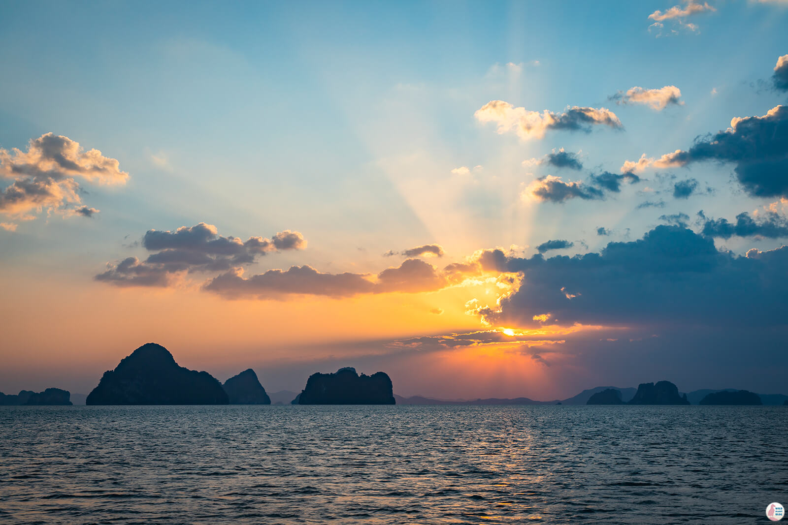 Sunset Cruise towards the Hong Islands, Krabi, Thailand